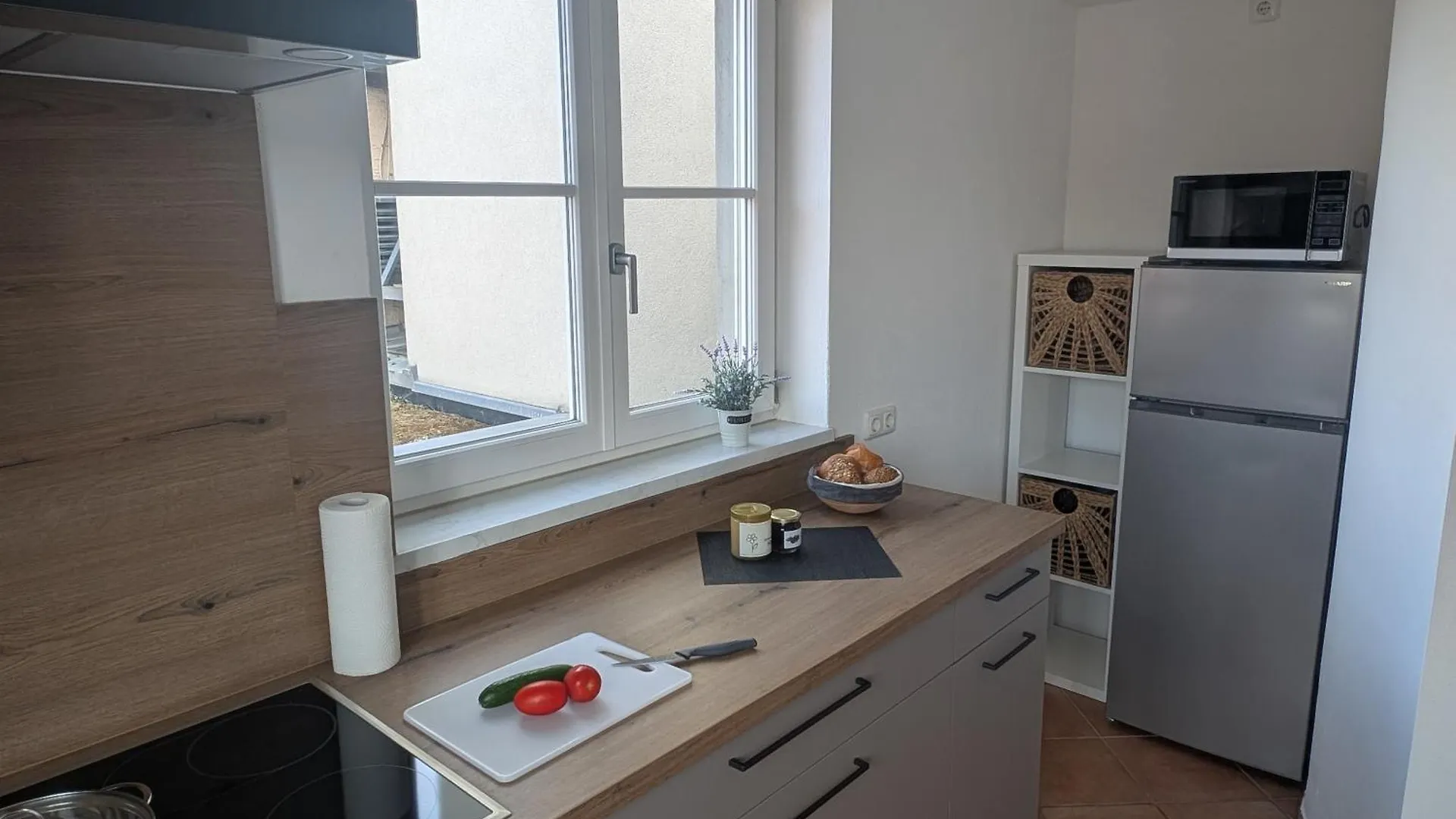 公寓 Schwarzer Adler - Ferienwohnung Storchennest Ipsheim